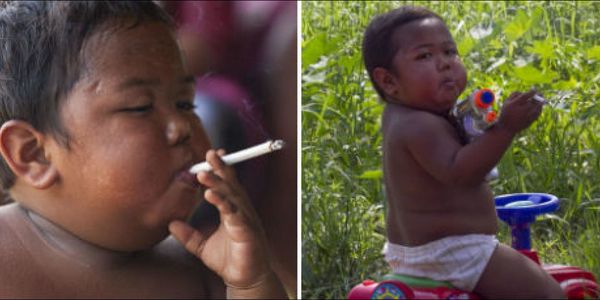 Indonesie Le Bebe Accro A La Clope Revient De Loin Minutes