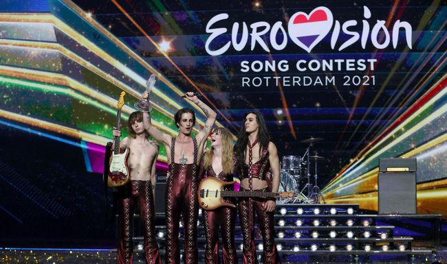Le groupe italien Måneskin avait gagné l’Eurovision en 2021.