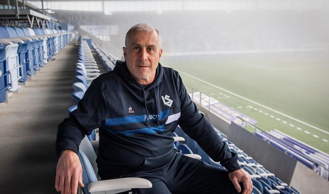 Alain Casanova a effectué ses premiers pas à la Tuilière ce jeudi.