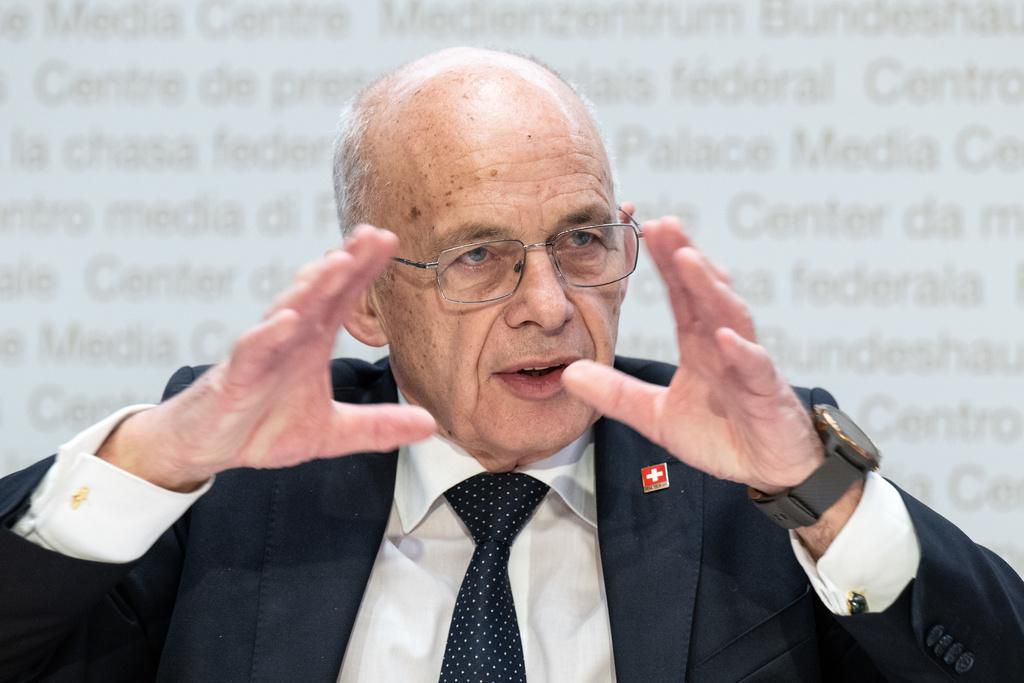 «Die Integrität der Schweiz als Finanzmarkt ist gewährleistet»: Bundesrat Ueli Maurer.