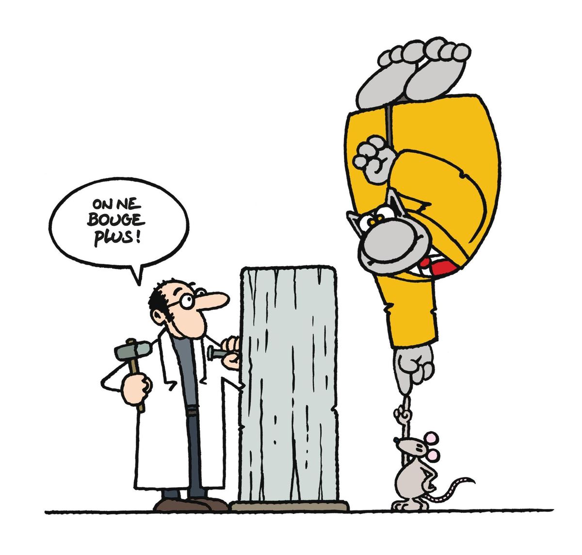 Interview Philippe Geluck Deambule A Paris Avec Des Chats Geants Tribune De Geneve