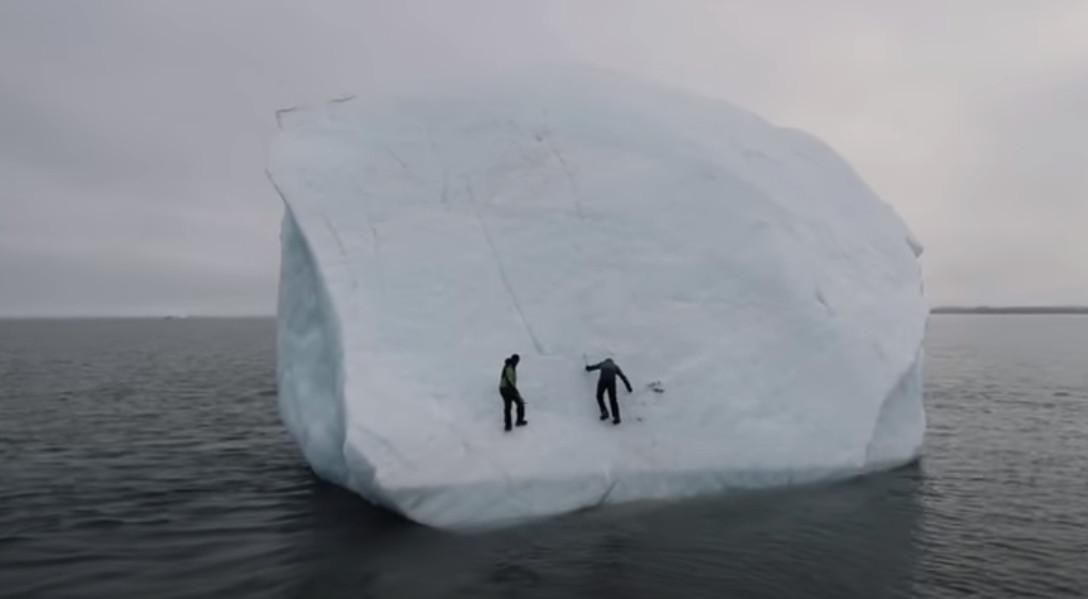 Arctique Frayeur Mike Horn renversé par un iceberg Le Matin