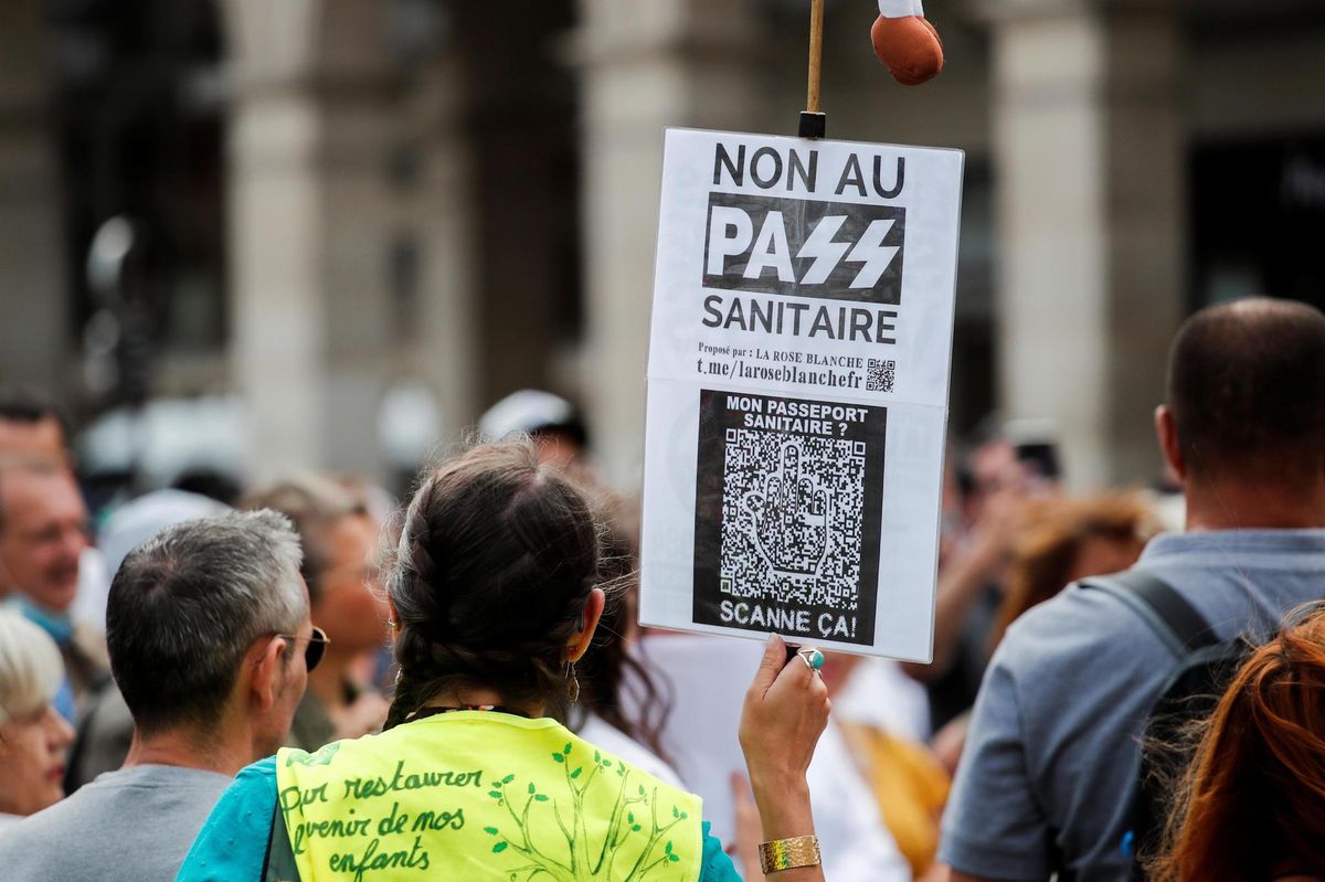 France Les manifestants antipass sanitaire à nouveau dans la rue