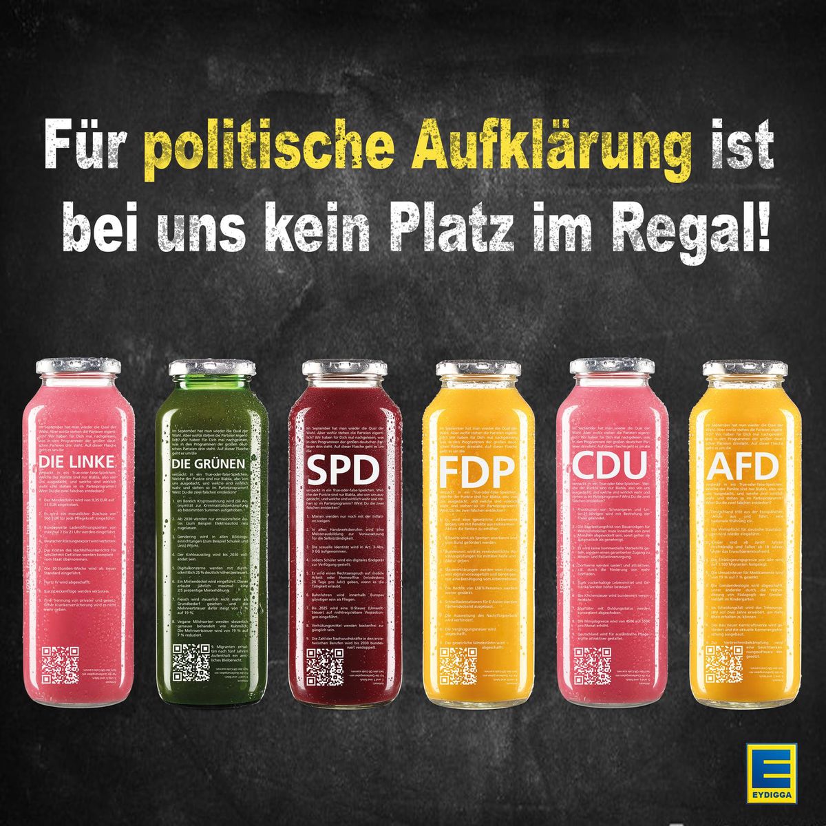 Mit diesem Statement hat True Fruits auf den Edeka-Post reagiert. Mit diesem Statement hat True Fruits auf den Edeka-Post reagiert.