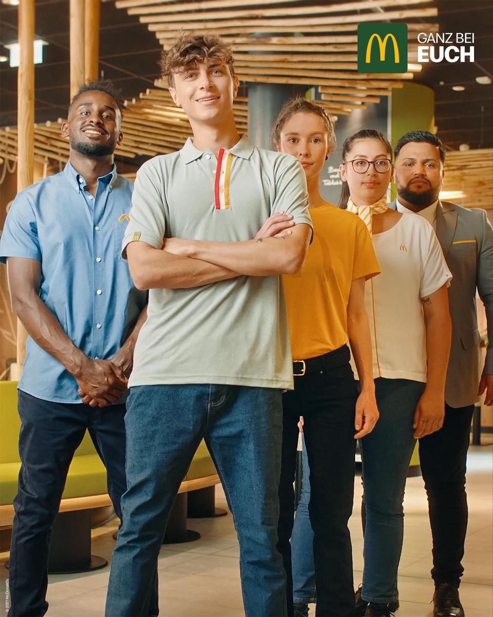 McDonalds Fast food chain introduces new work uniforms in Germany