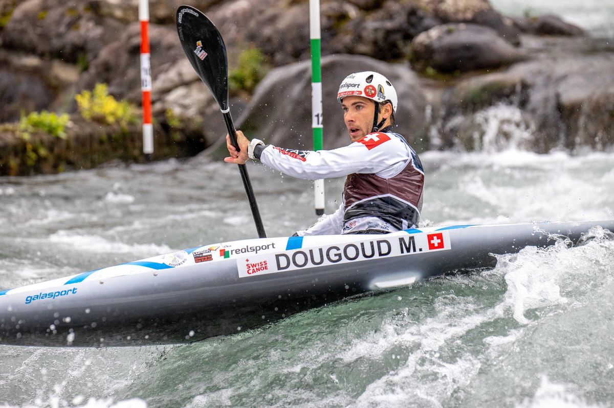 Un kayakiste en pleine bourre: Martin Dougoud prépare avec succès son porte-à-porte olympique Un kayakiste en pleine bourre: Martin Dougoud prépare avec succès son porte-à-porte olympique