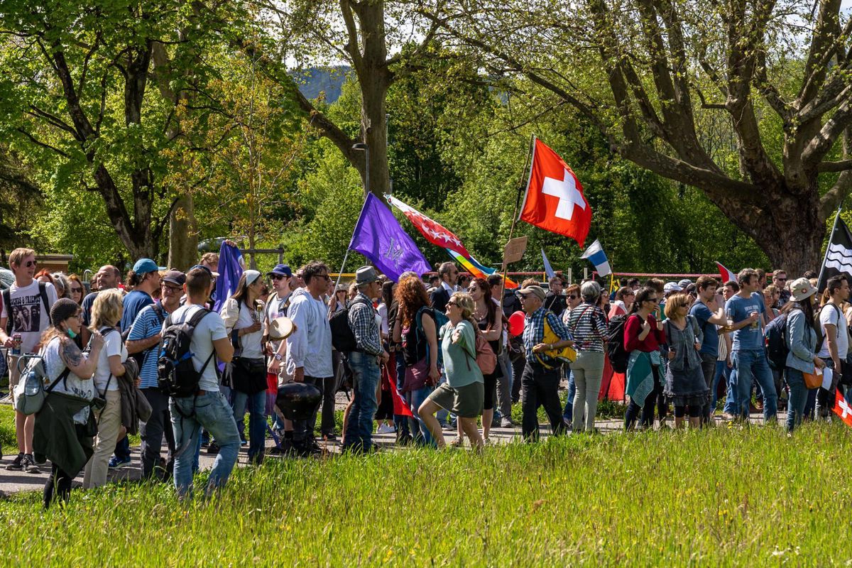 Der Verein «Mass-voll» hat schon öfters Demos durchgeführt.