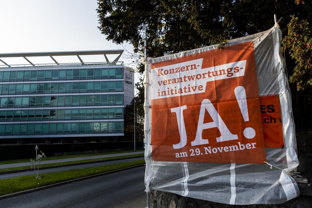 Ein internes Dokument der Konzernverantwortungsinitiative wurde geleaked. 