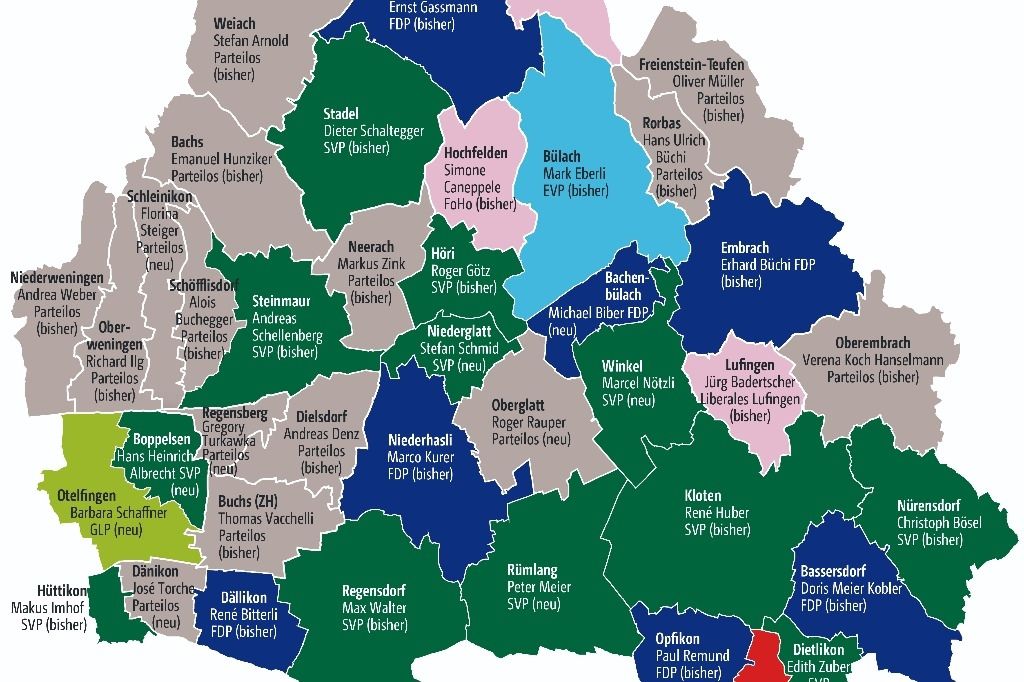 So wird das Unterland regiert Zürcher Unterländer
