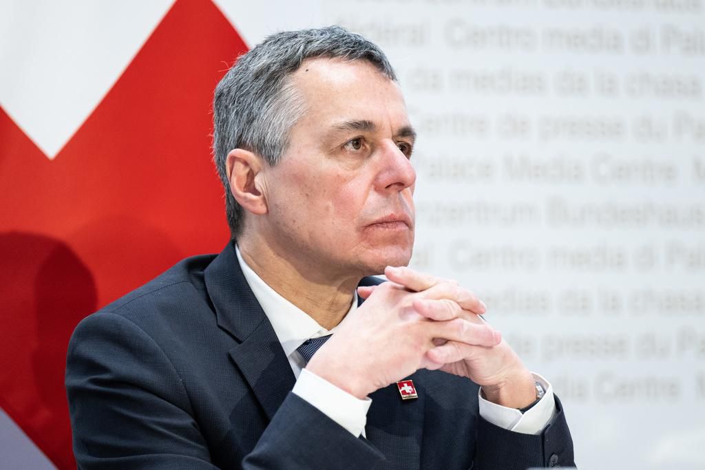 «Die Schweiz übernimmt die EU-Sanktionen gegen Russland vollständig», sagt Bundespräsident Ignazio Cassis.