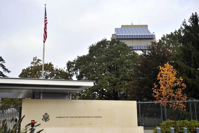 Mitarbeiter einer Schweizer Firma waren für die USA auf Schweizer Boden aktiv: US-Mission in Genf. (Archiv)