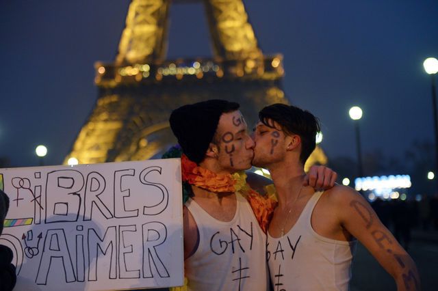 France Vague De Manifestations Pour Le Mariage Pour Tous Tribune De Geneve