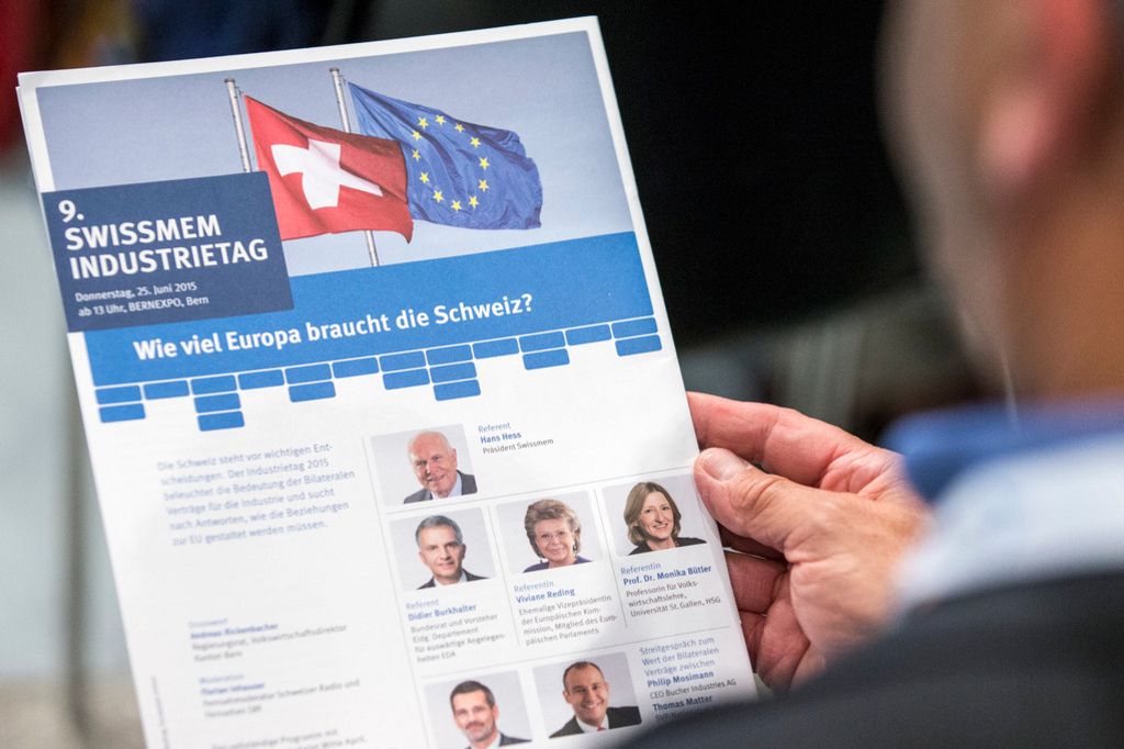 Schweizer Wirtschaft wehrt sich gegen SVP-Initiative