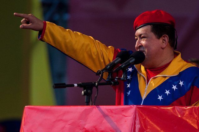 Hugo Chavez.