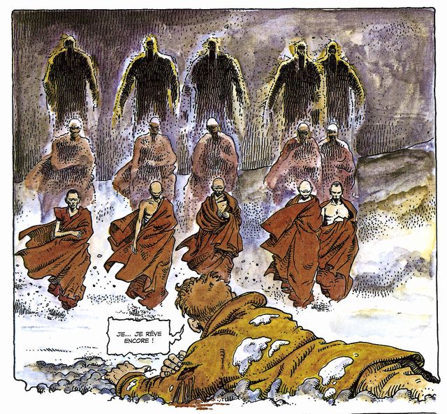 Manara a percé le mystère de l'abominable homme des neiges 24 heures Manara a percé le mystère de l'abominable homme des neiges 24 heures