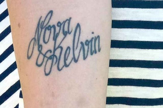 Suede Plutot Que Son Tatouage Elle Prefere Changer Le Prenom De Son Fils Le Matin