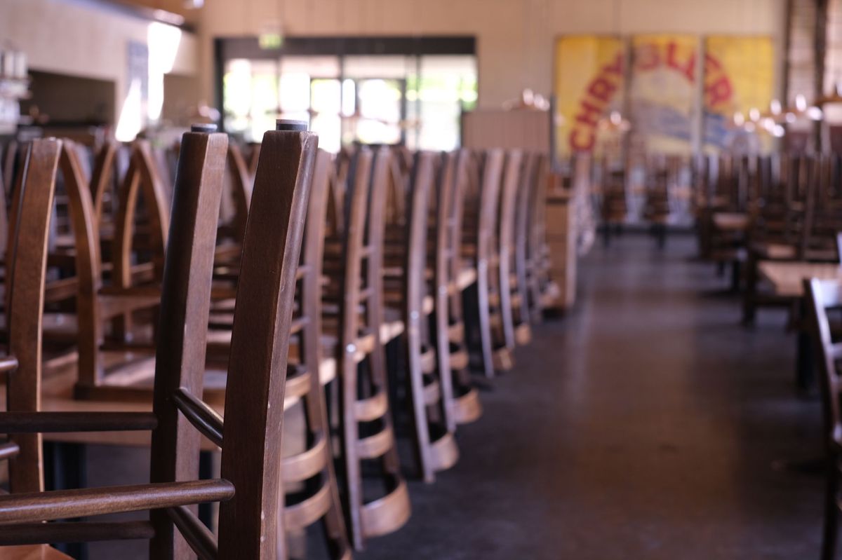 Hochgestuhlt: So sieht es im Restaurant Altes Tramdepot derzeit aus. 