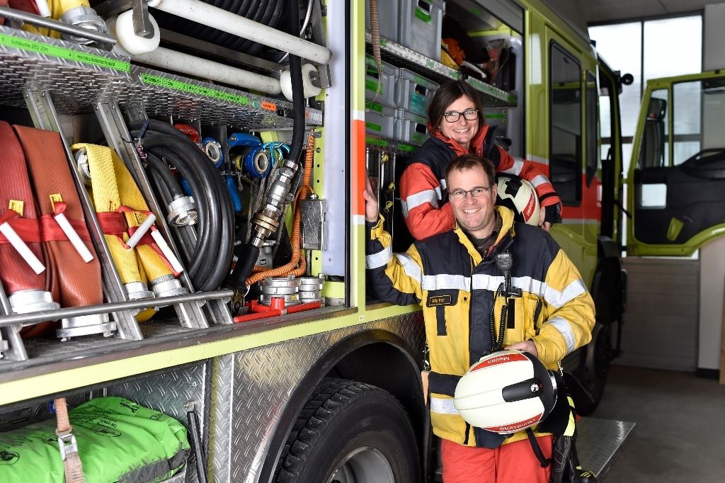 Zwei, die Feuer und Flamme füreinander sind | Zürichsee-Zeitung