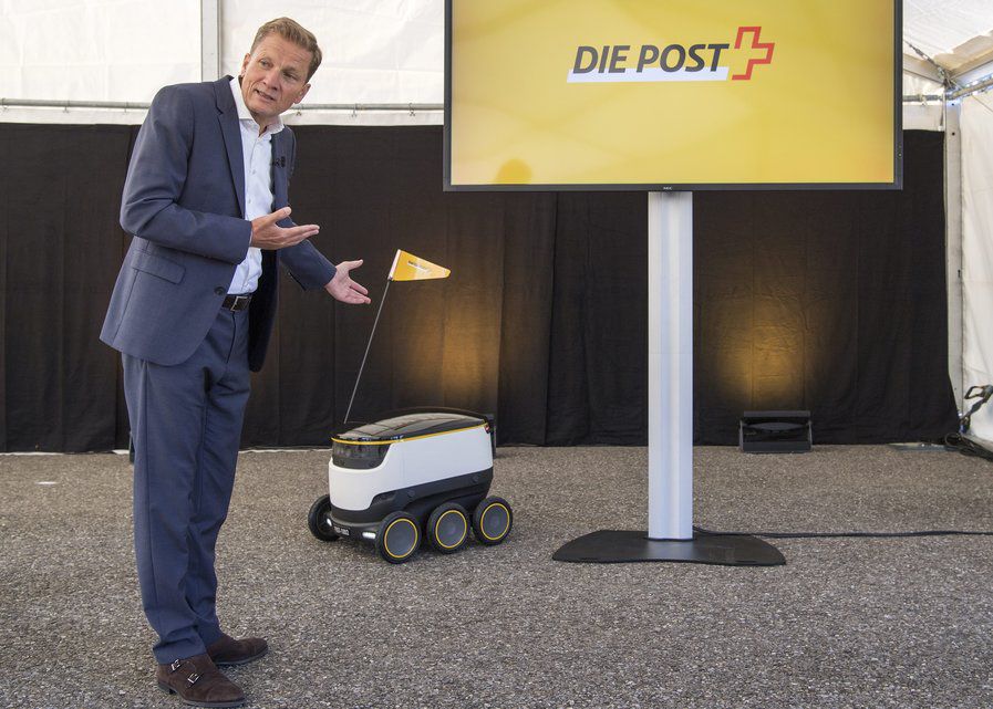 La Poste Emploi Facteur Geneve La Poste teste des robots facteurs | Tribune de Genève