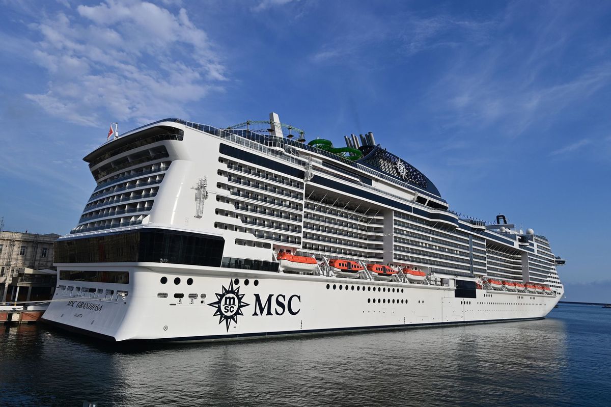 Mediterranee Le Premier Grand Navire De Croisiere Reprend La Mer 24 Heures
