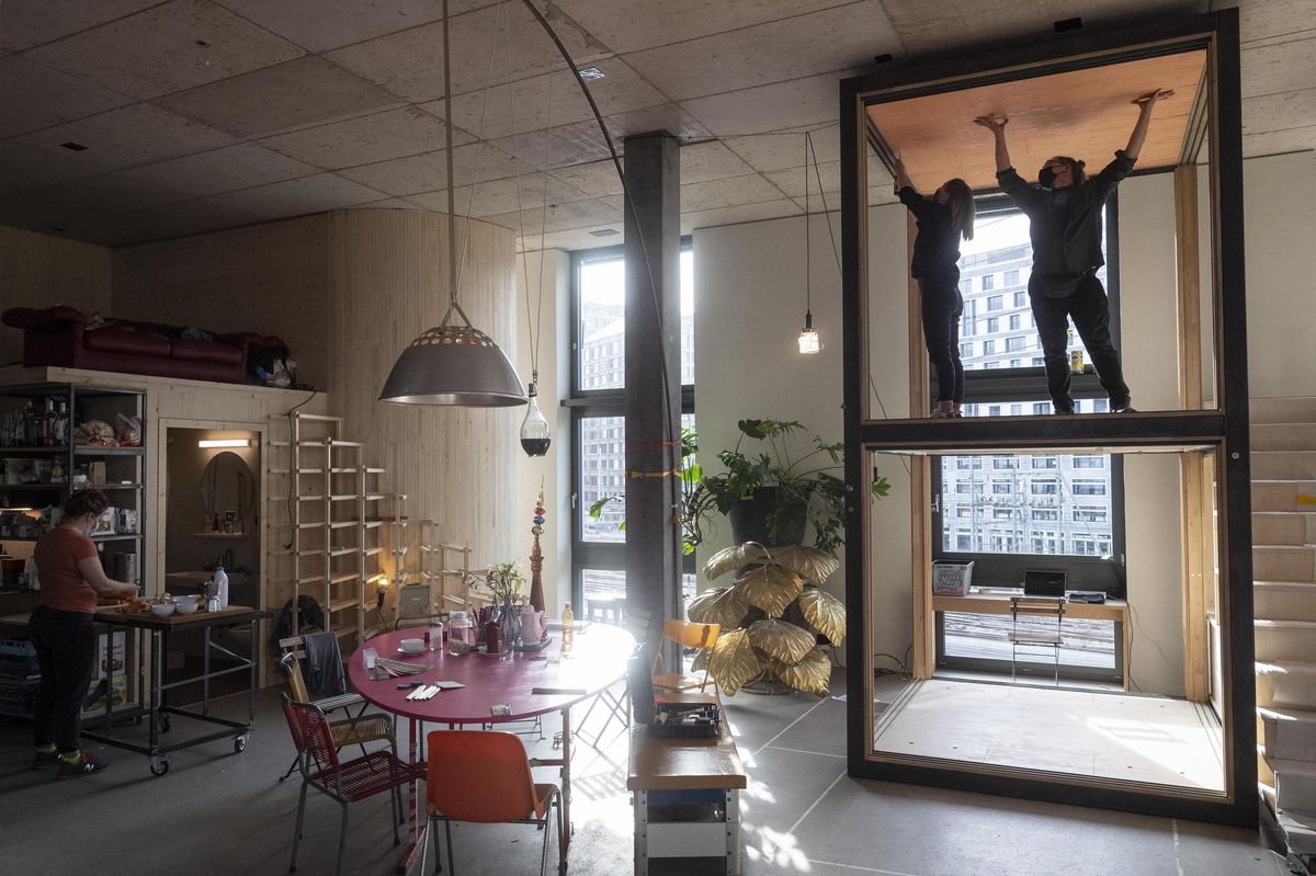 Neues Wohnprojekt in Zürich – In der Wohnhalle schiessen die Türme in