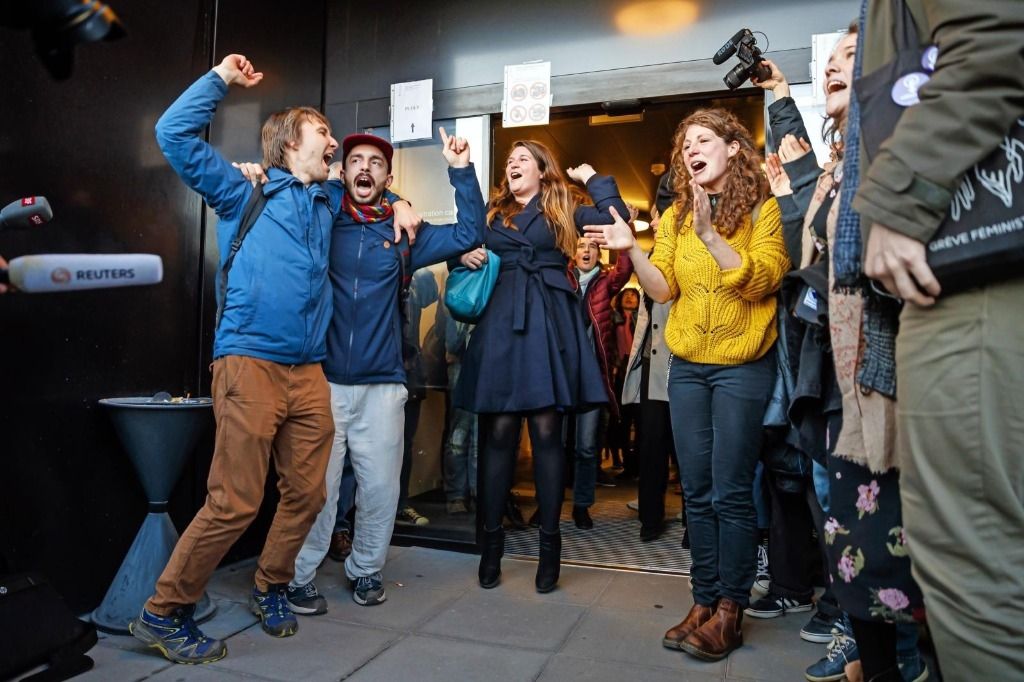 Tränen bei den Klima-Aktivisten, Raunen im Gerichtssaal