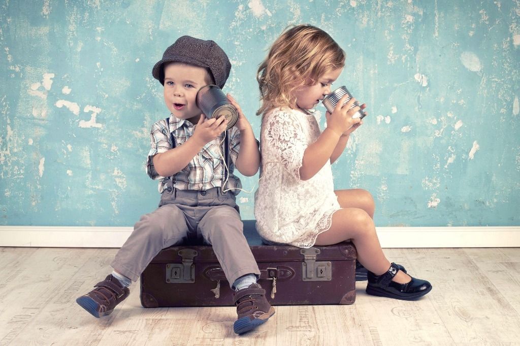 Das Kind spricht keine Sprache richtig