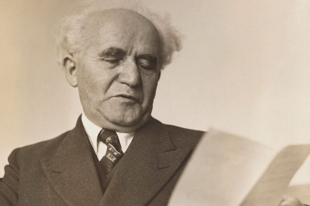 Le 15 mai 1948 David Ben Gourion annonce la naissance d’Israël 24 heures