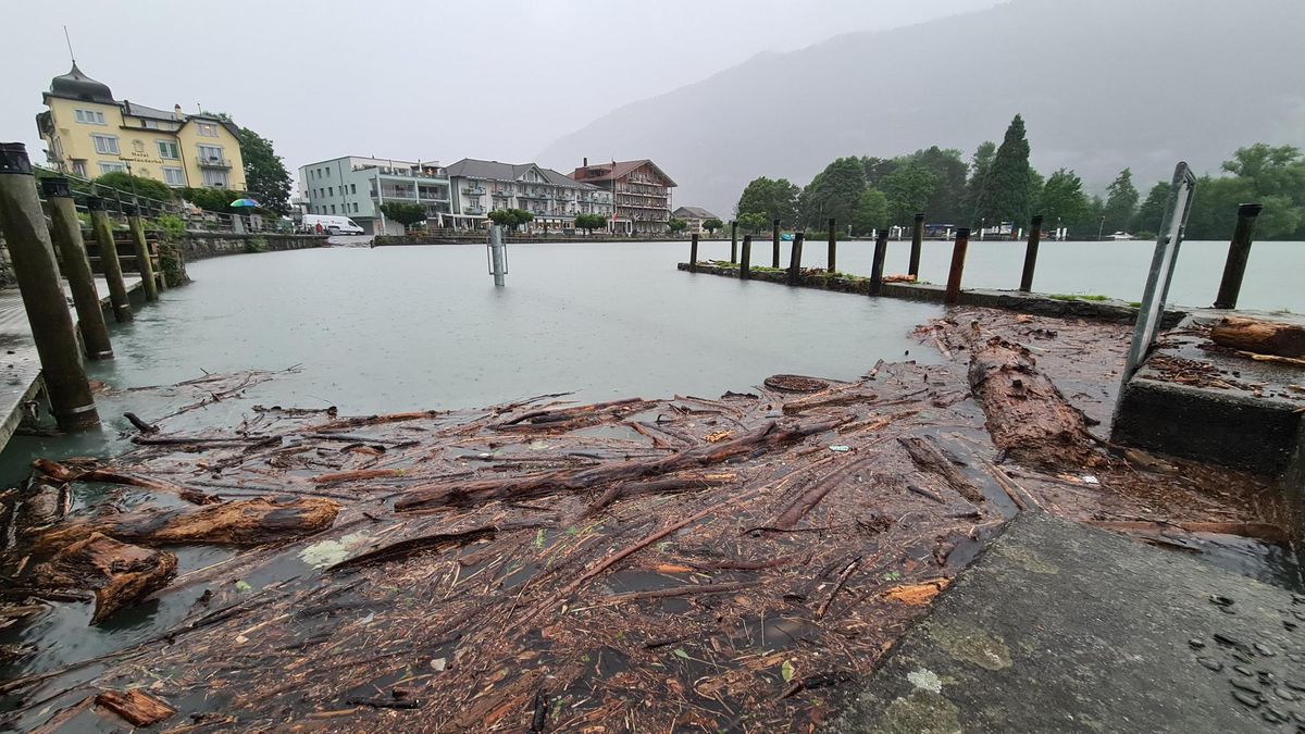 Regenfälle im Berner Oberland – Lage spitzt sich weiter zu - Vimarsana News