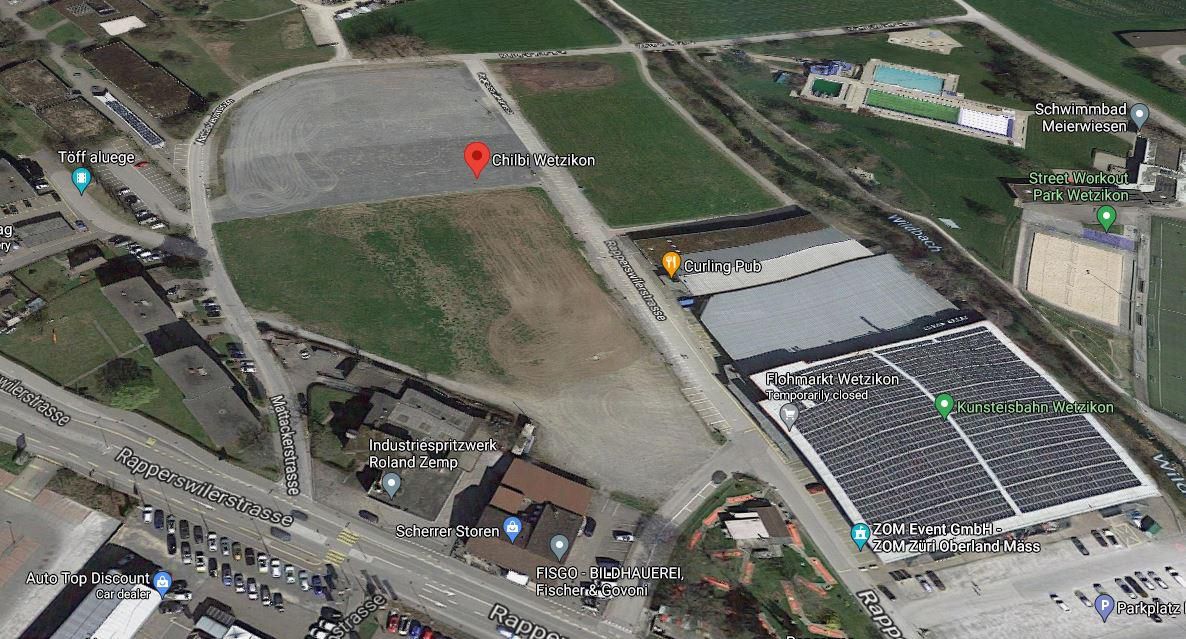 Der Vorfall ereignete sich auf dem Chilbiplatz in Wetzikon. Der Vorfall ereignete sich auf dem Chilbiplatz in Wetzikon.