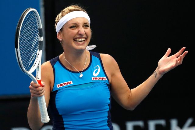 Timea Bacsinszky s'est qualifiée pour le deuxième tour de l'Open d'Australie