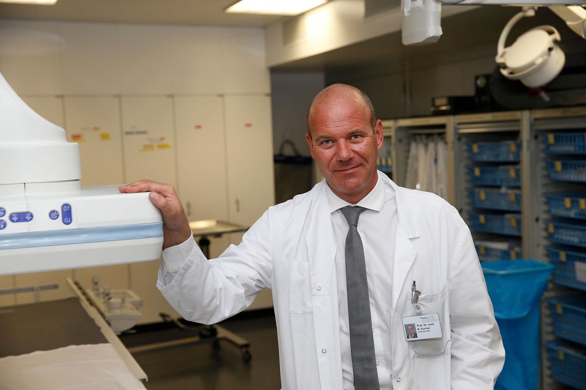 Nils Kucher ist Direktor der Klinik für Angiologie (Gefässkrankheiten) am Universitätsspital Zürich.