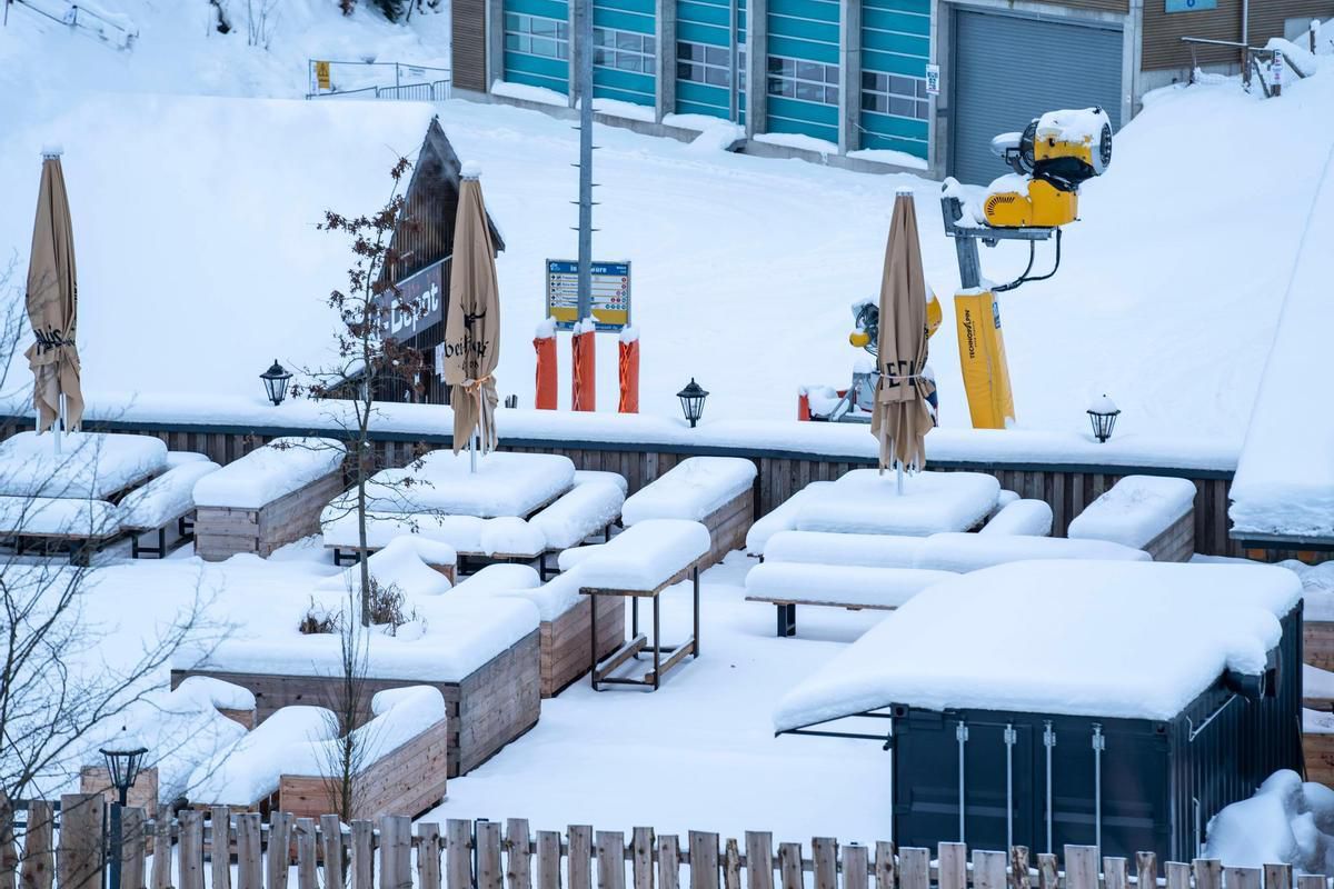 Kantonen Uri, Schwyz, Nidwalden, Obwalden, Tessin und Glarus schliessen die Terrassen.