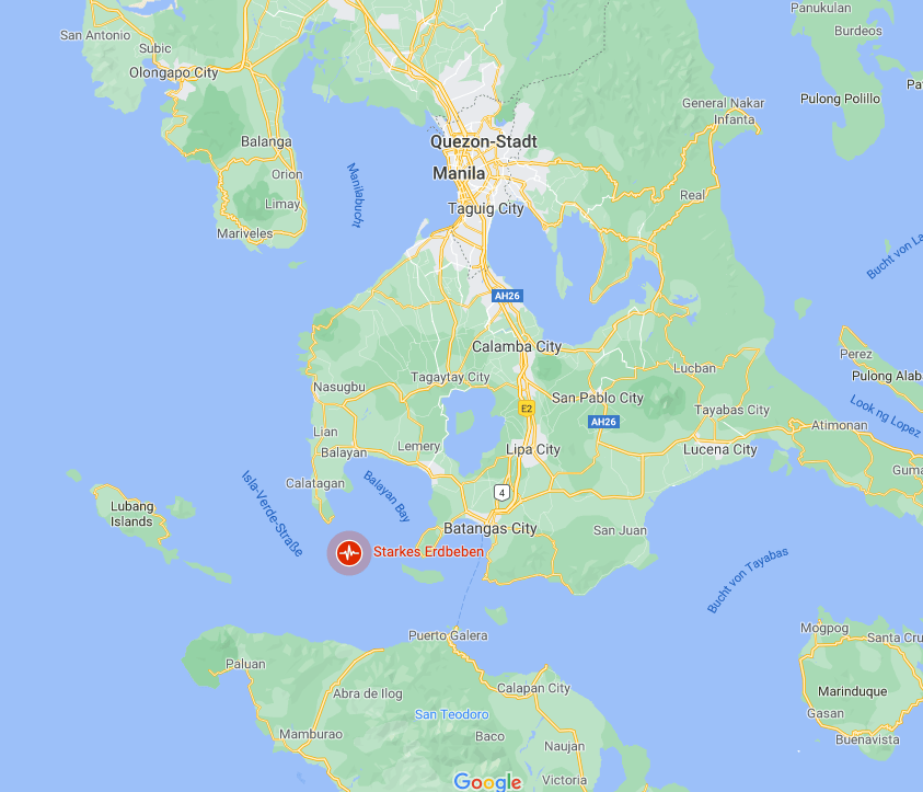 Zahlreiche Nachbeben – Erdbeben der Stärke 6,7 erschüttert die Philippinen - Vimarsana News