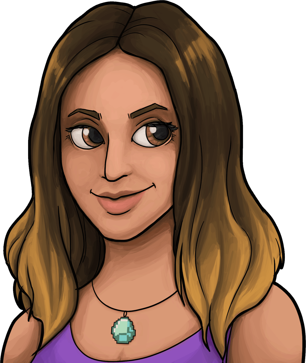 Sind alle Gamerinnen und Gamer Nerds? Eines von vielen gängigen Klischees, zu denen Yasemin – hier als Avatar zu sehen – im Podcast Stellung nimmt. Sind alle Gamerinnen und Gamer Nerds? Eines von vielen gängigen Klischees, zu denen Yasemin – hier als Avatar zu sehen – im Podcast Stellung nimmt.