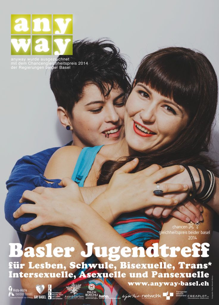 Ab Februar zieren Plakate gleichgeschlechtlicher Paare Basler Trams.