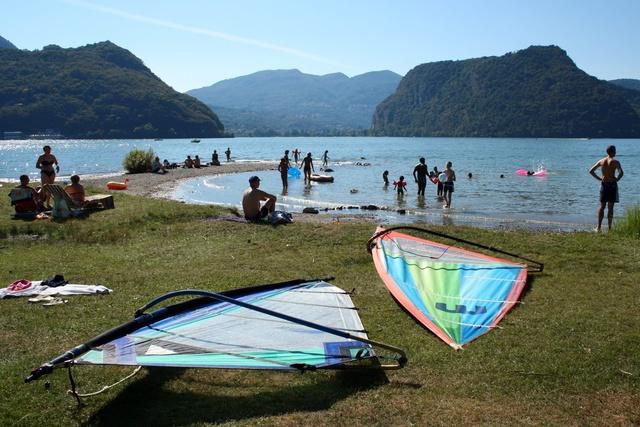 Il est désormais déconseillé de se baigner dans le lac de Lugano et surtout sur la rive à Agno.
