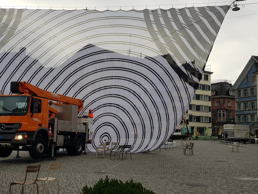 sonnensegel bei sturm