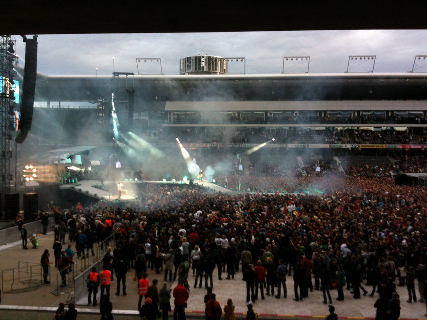 Er spielt bereits das zweite Mal in Bern, beide Male im Stade de Suisse. 