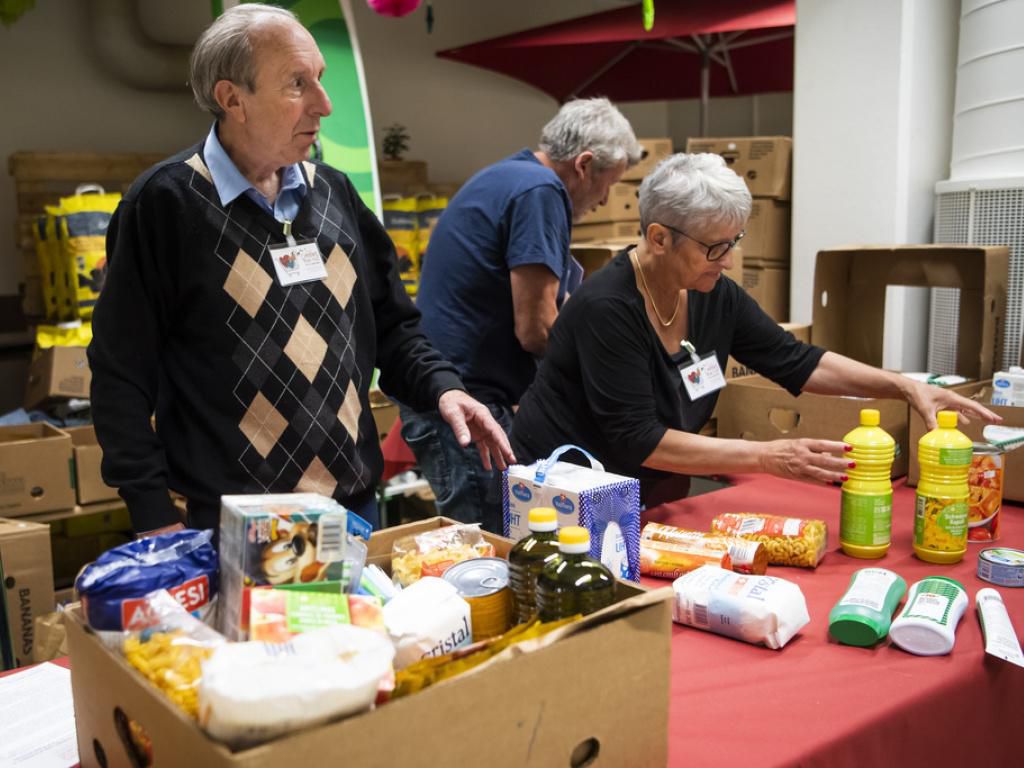 Les récoltes de l’opération spéciale «Caddies pour Tous» ont démarré jeudi et se termineront samedi. Elles ont lieu de 10h00 à 18h00 (17h00 le samedi) sur de nombreux sites dans toute la Suisse romande: supermarchés, magasins, maisons de quartiers et autres associations.