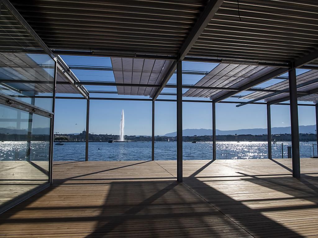 Genève La nouvelle plage des EauxVives dévoilée dans sa forme finale