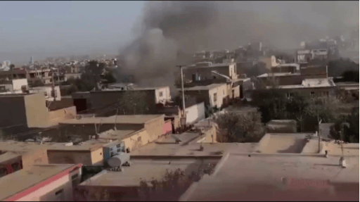 Am Sonntag ereigneten sich in Kabul mehrere Explosionen. Eine US-Dohne nahm «mehrere IS-Attentäter» ins Visier, wie das Pentagon mitteilte. Am Sonntag ereigneten sich in Kabul mehrere Explosionen. Eine US-Dohne nahm «mehrere IS-Attentäter» ins Visier, wie das Pentagon mitteilte.