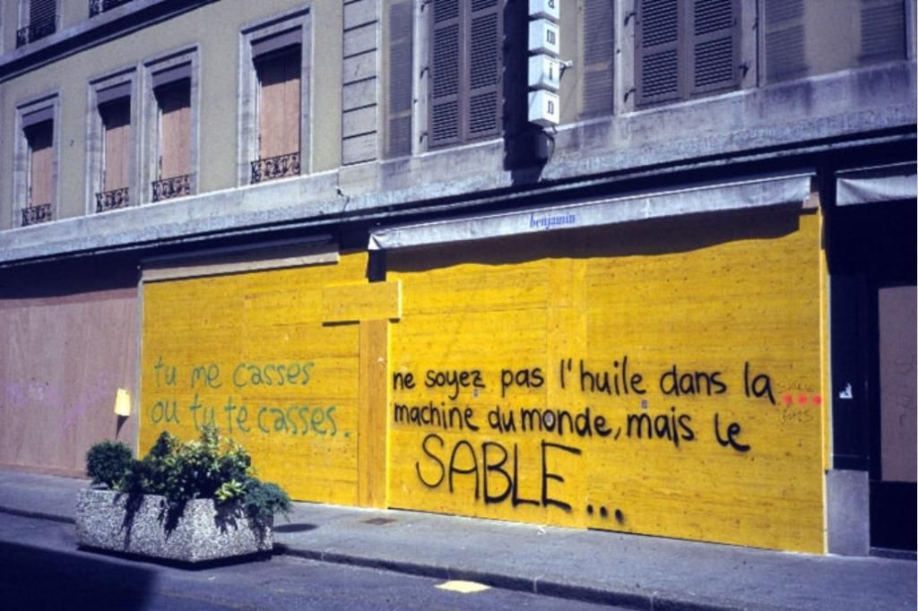 Claude Bonard: Les flammes menacent la Tour Baudet