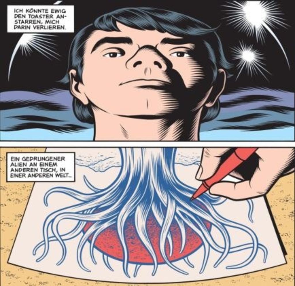 Jugend vor dem Toaster