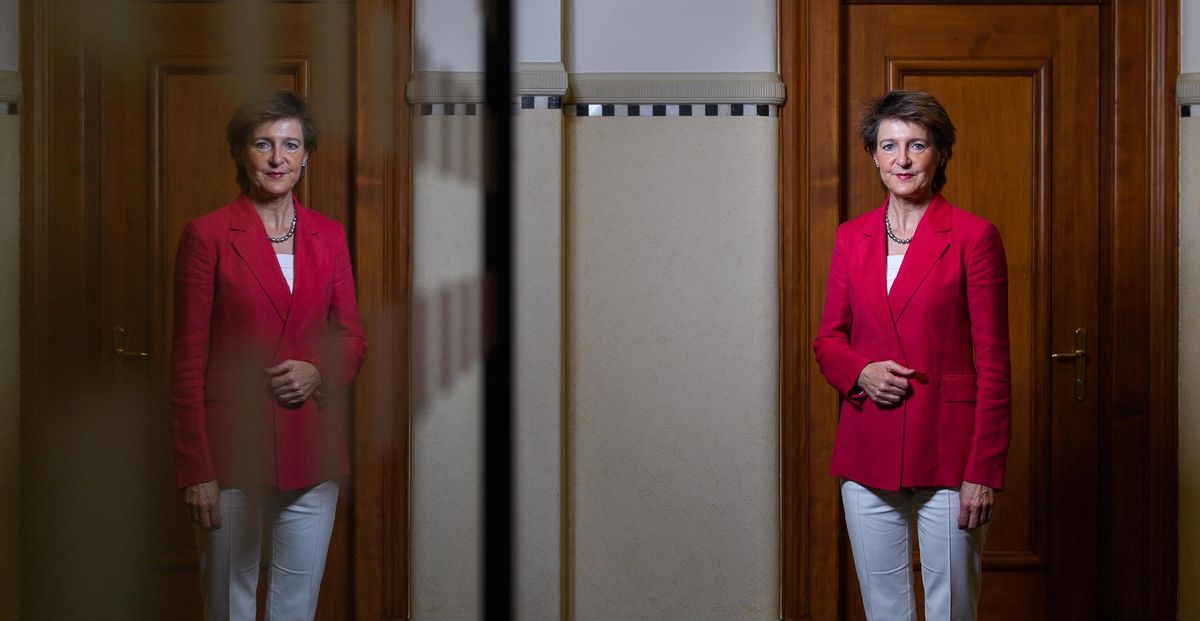 Simonetta Sommaruga kämpft an allen Fronten für das CO₂-Gesetz.