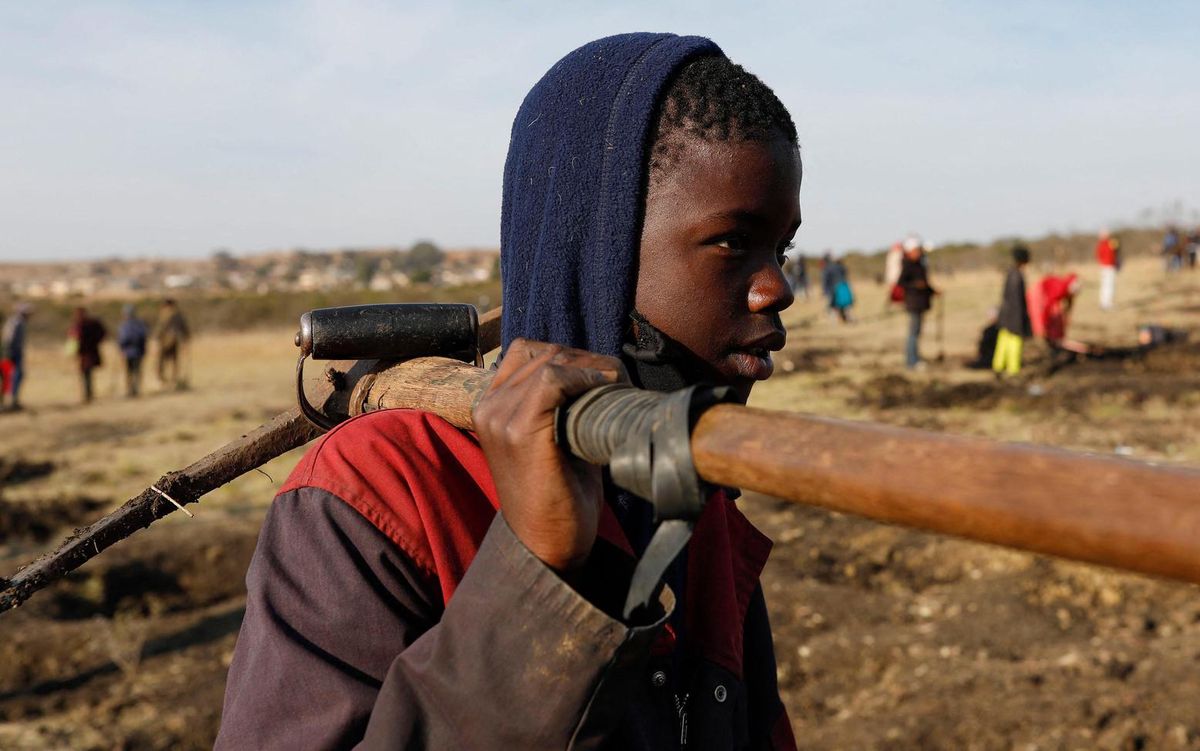 Afrique Du Sud Les Reseaux Sociaux Provoquent Une Folle Ruee Vers Les Diamants 24 Heures