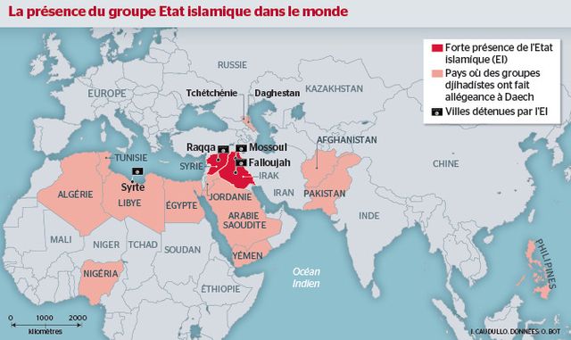 L Attraction De Daech S Etend Dans Le Monde 24 Heures
