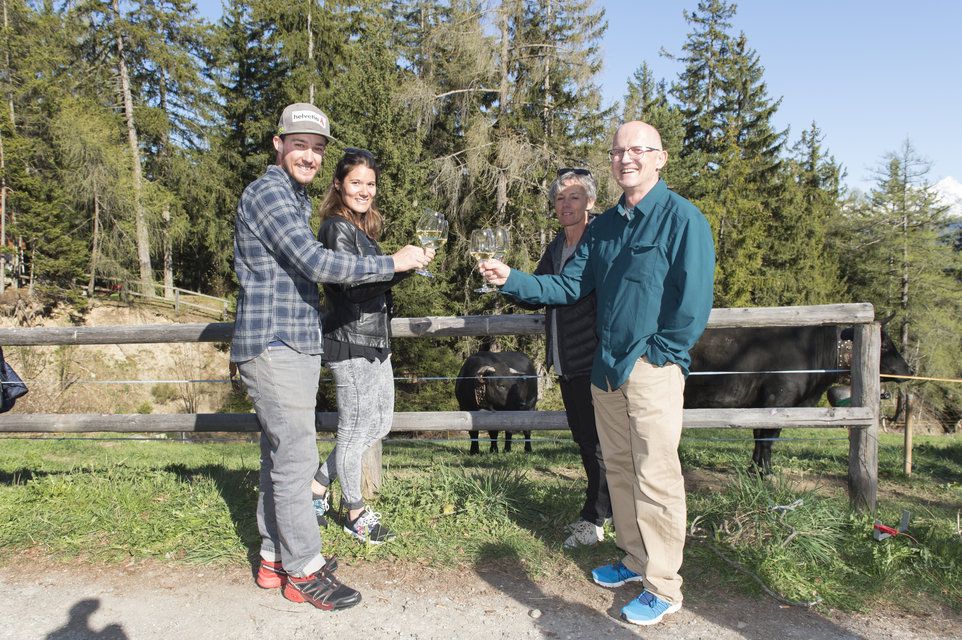 Ski Alpin Luca Aerni A Fait Connaissance Avec Sa Vache Le Matin