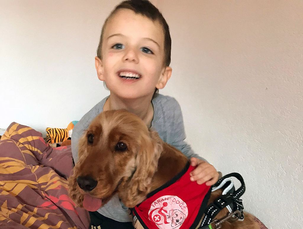 Partenariat Autistes Diabetiques Et Epileptiques Des Chiens Les Assistent Le Matin