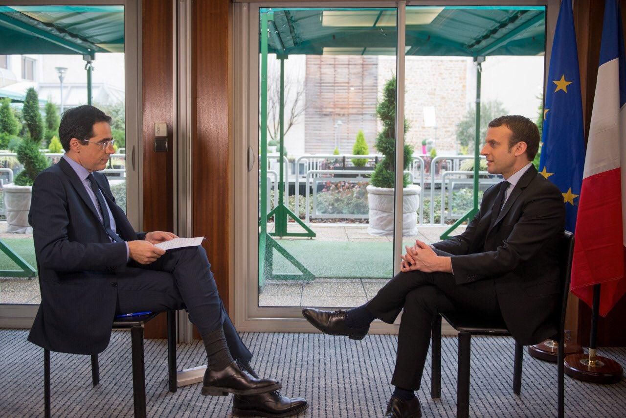 Macron et son discours